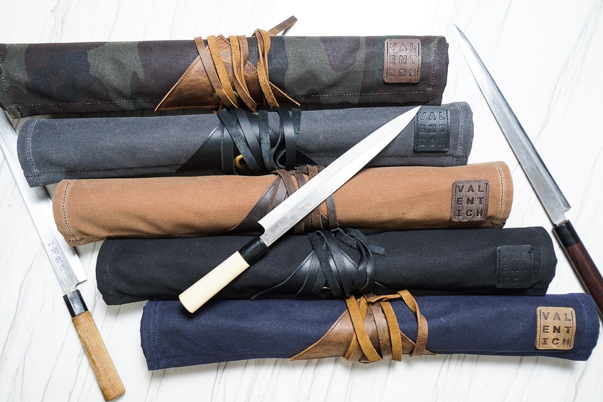 Apron & Knife Roll Bundle - Valentich Goods