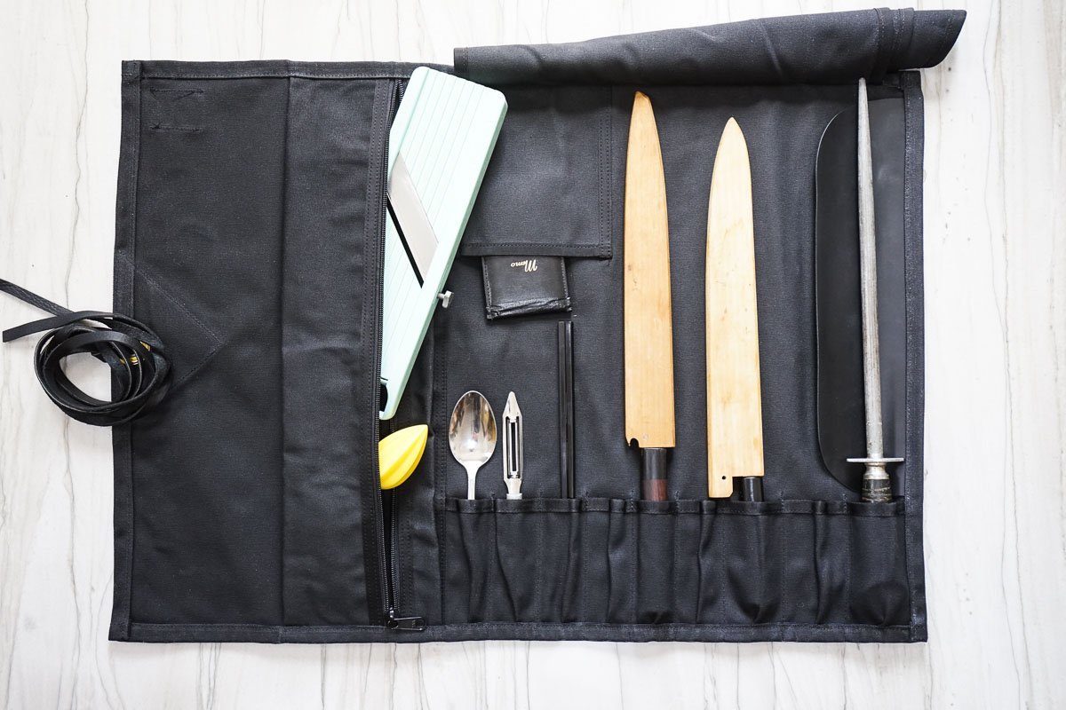 Apron & Knife Roll Bundle - Valentich Goods