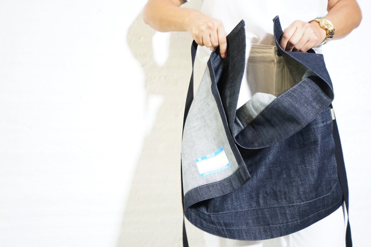 Bistro Server Apron - Indigo - Valentich Goods