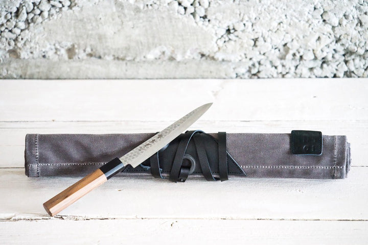 Imperfects | Mini Waxed Canvas Knife Roll - Valentich Goods