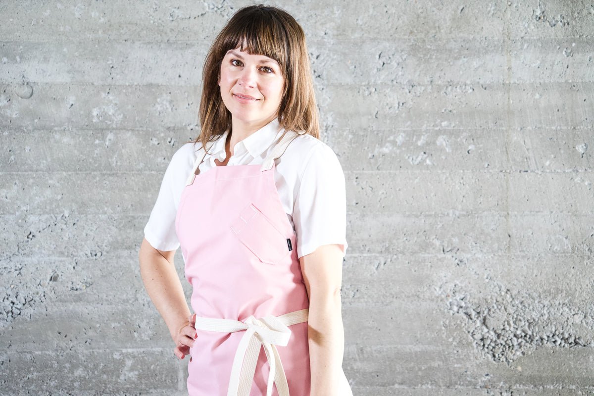 Industry Chef Apron - Pink - Valentich Goods