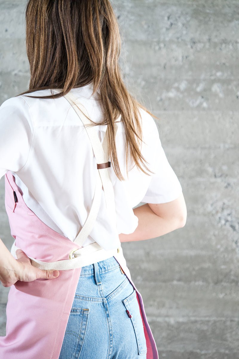 Industry Chef Apron - Pink - Valentich Goods