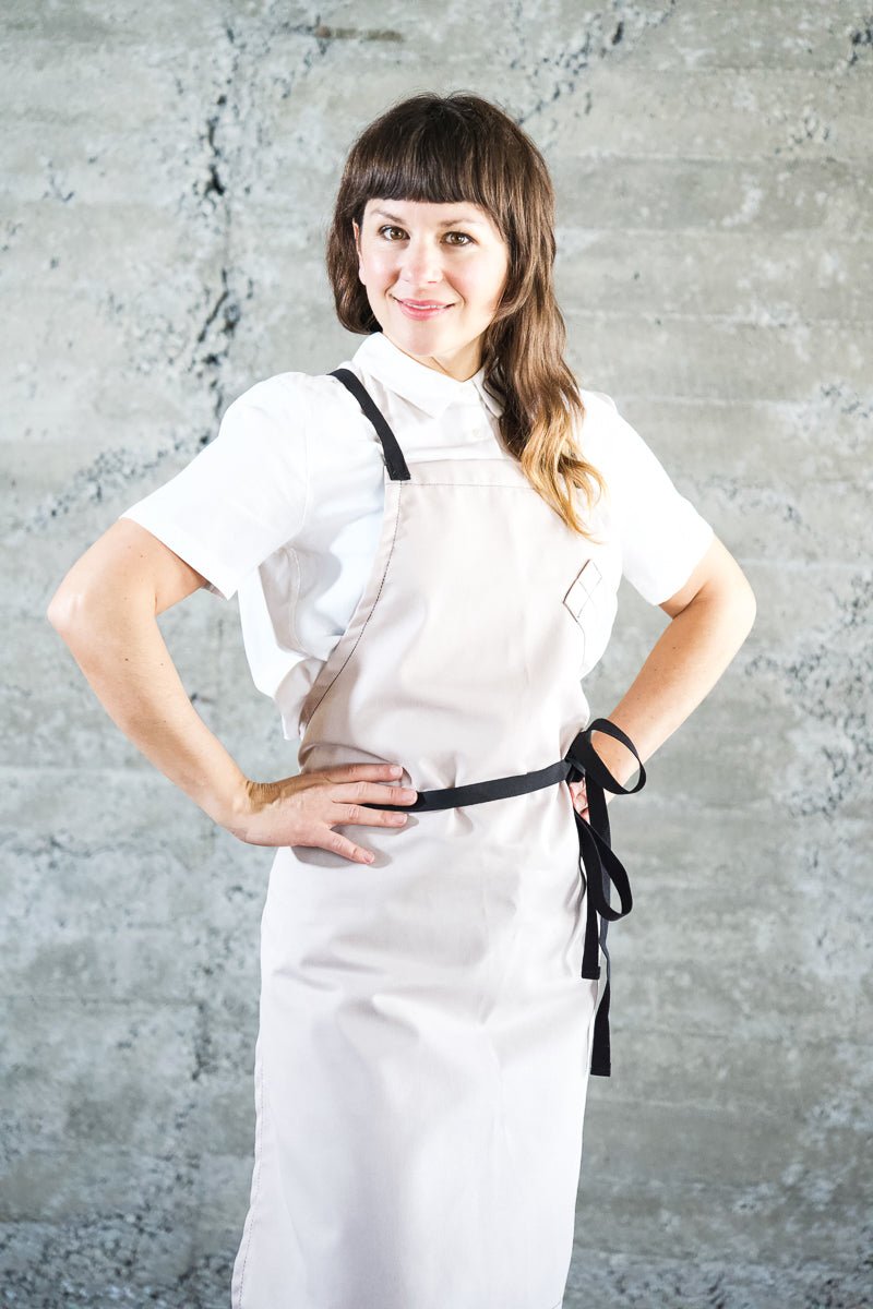 Industry Chef Apron WR - Stone - Valentich Goods