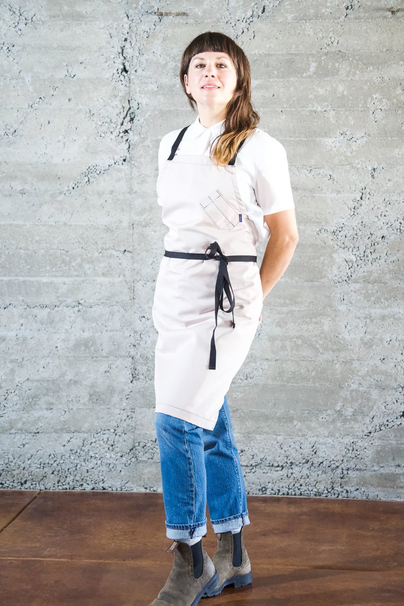 Industry Chef Apron WR - Stone - Valentich Goods
