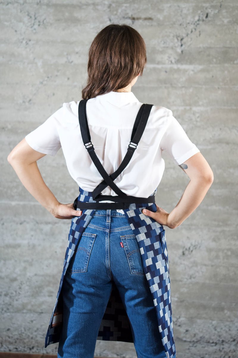 Japanese Indigo Chef Apron - Valentich Goods