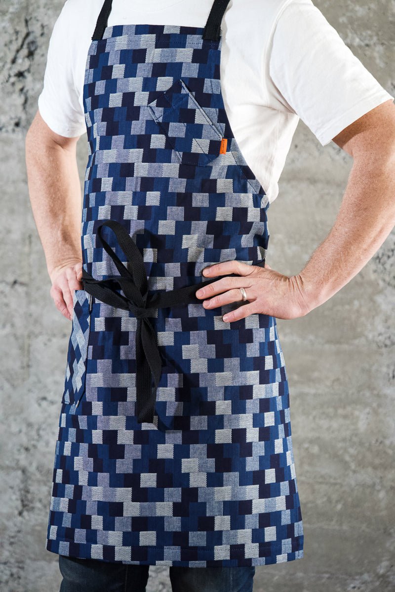 Japanese Indigo Chef Apron - Valentich Goods