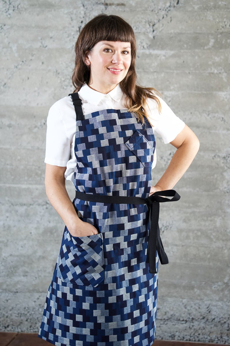 Japanese Indigo Chef Apron - Valentich Goods
