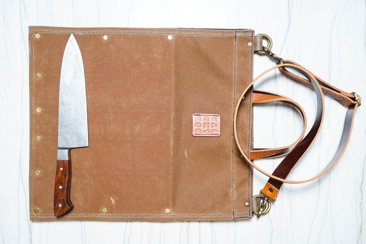Knife-Folio - Field Tan - Valentich Goods