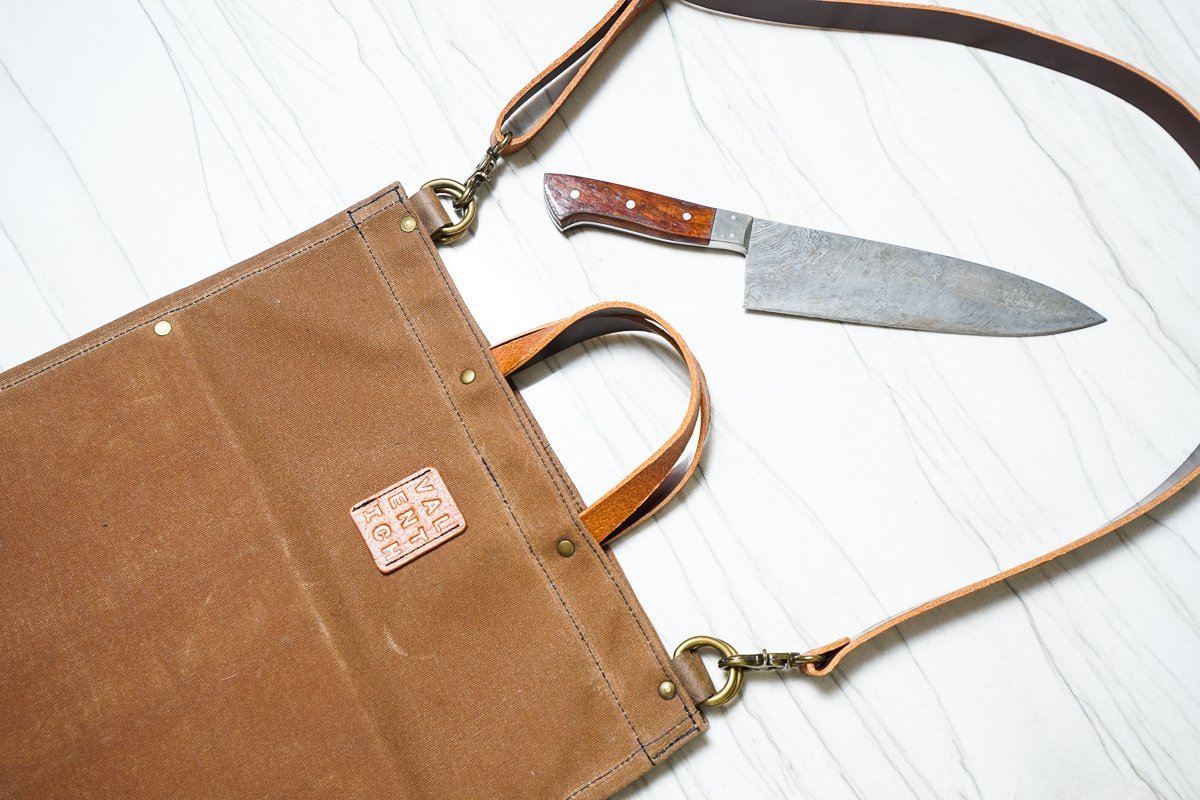 Knife-Folio - Field Tan - Valentich Goods
