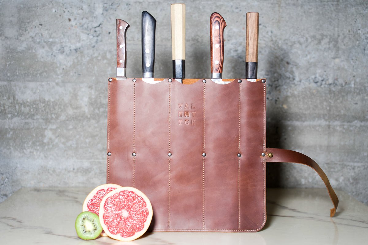 Leather Blade Wrap - Valentich Goods