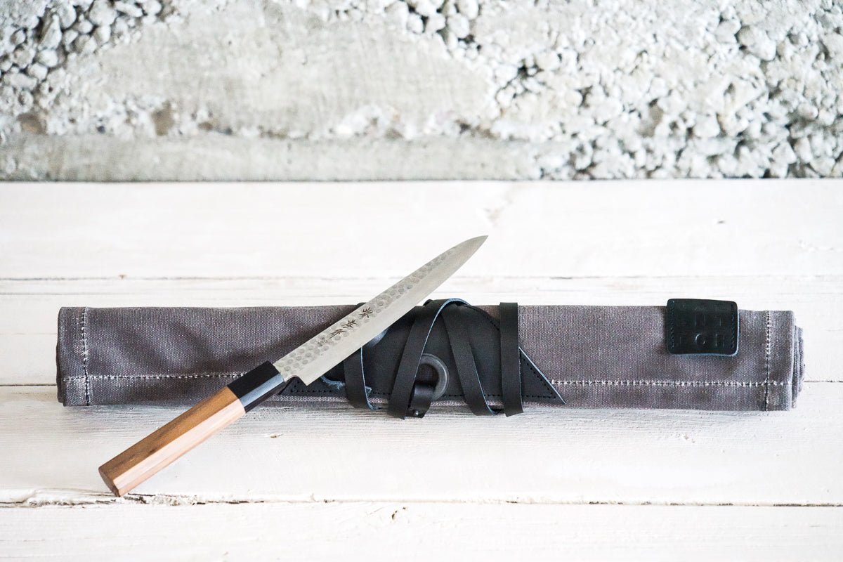 Mini Knife Roll - Charcoal - Valentich Goods