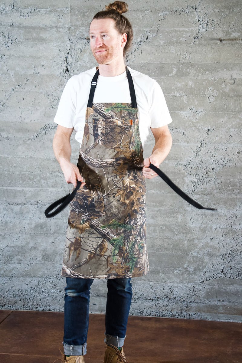 Realtree Camo Deluxe Chef Apron - Valentich Goods