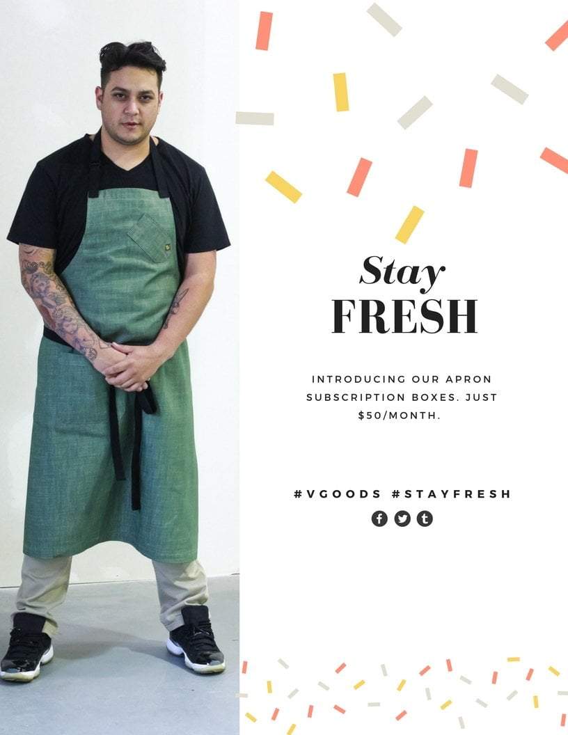 Apron Subscription Box! - Valentich Goods