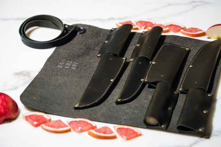 Leather Chef Knife Sheath/Saya - 210mm - Valentich Goods