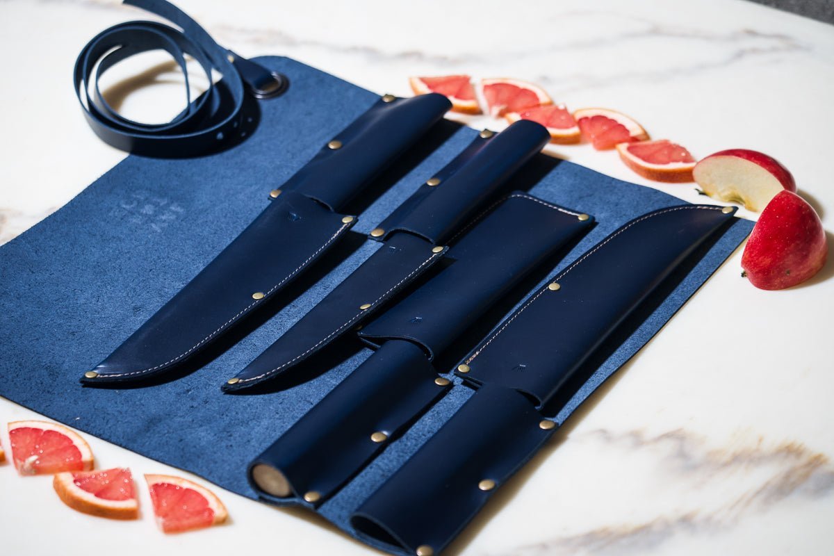Leather Chef Knife Sheath/Saya - 210mm - Valentich Goods
