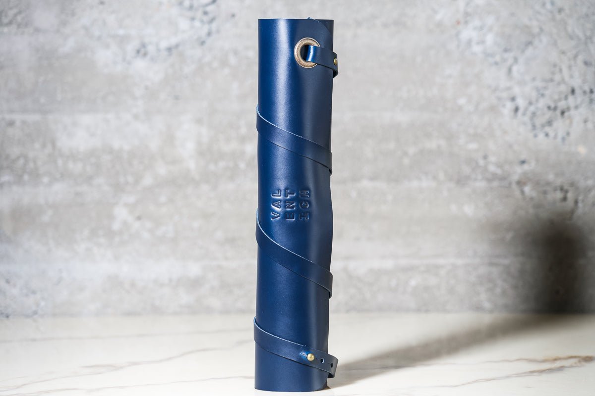 4X Full Leather Knife Roll - Valentich Goods