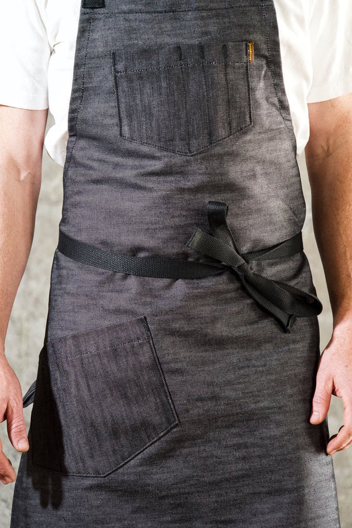 Deluxe Chef Apron - Black - Valentich Goods