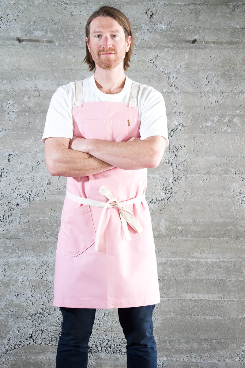 Deluxe Chef Apron - Pink - Valentich Goods