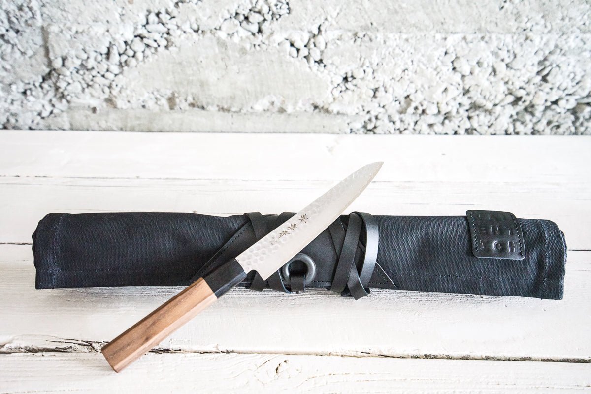 Imperfects | Mini Waxed Canvas Knife Roll - Valentich Goods