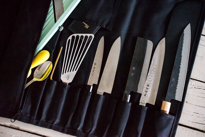 Imperfects | Waxed Canvas Knife Roll - Valentich Goods