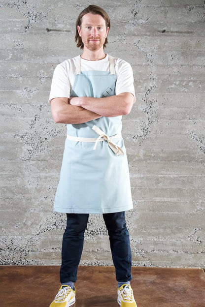Industry Chef Apron - Baby Blue - Valentich Goods