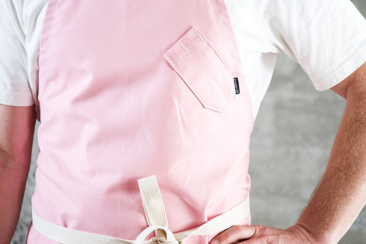 Industry Chef Apron - Pink - Valentich Goods
