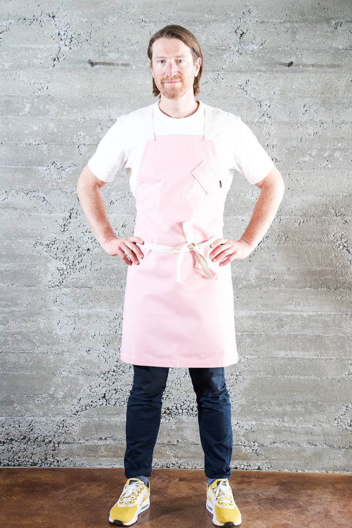 Industry Chef Apron - Pink - Valentich Goods