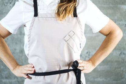 Industry Chef Apron WR - Stone - Valentich Goods