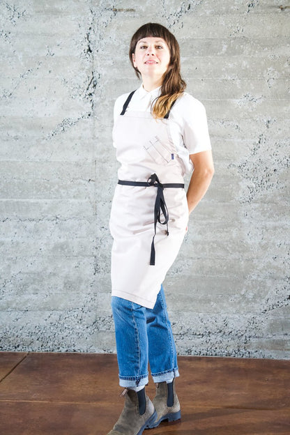 Industry Chef Apron WR - Stone - Valentich Goods