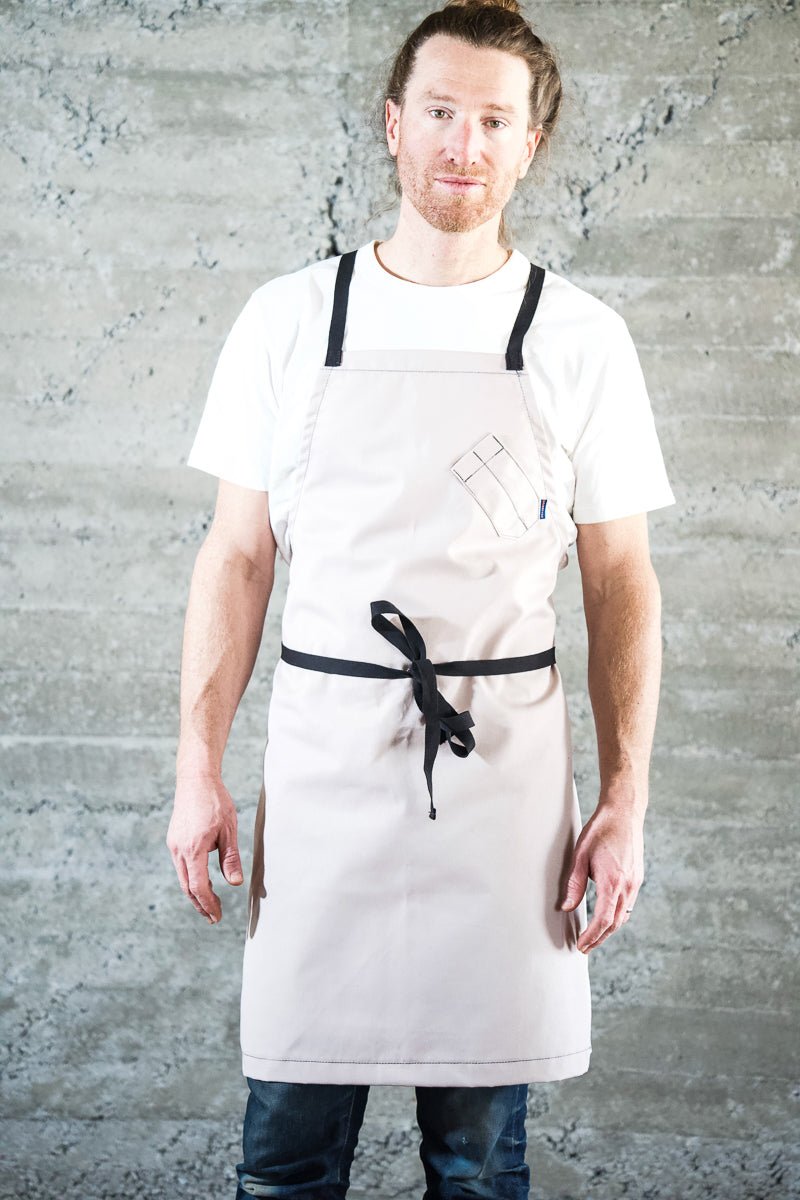 Industry Chef Apron WR - Stone - Valentich Goods