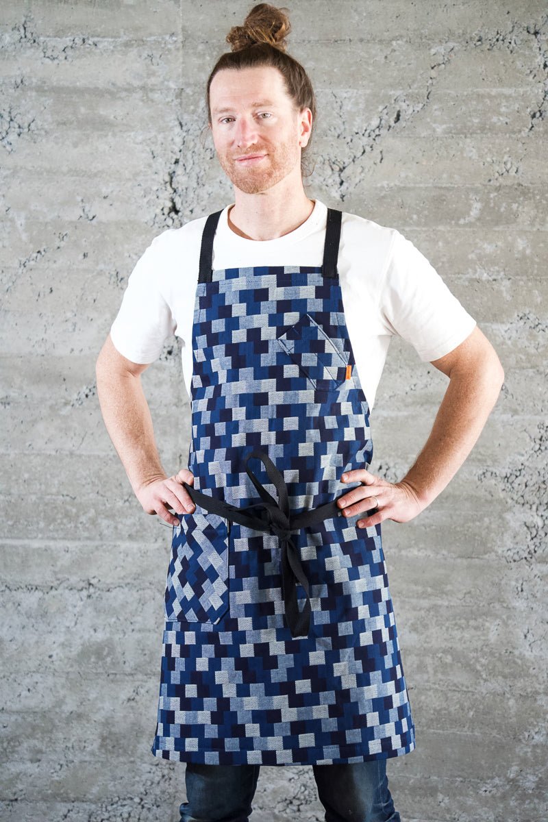 Japanese Indigo Chef Apron - Valentich Goods