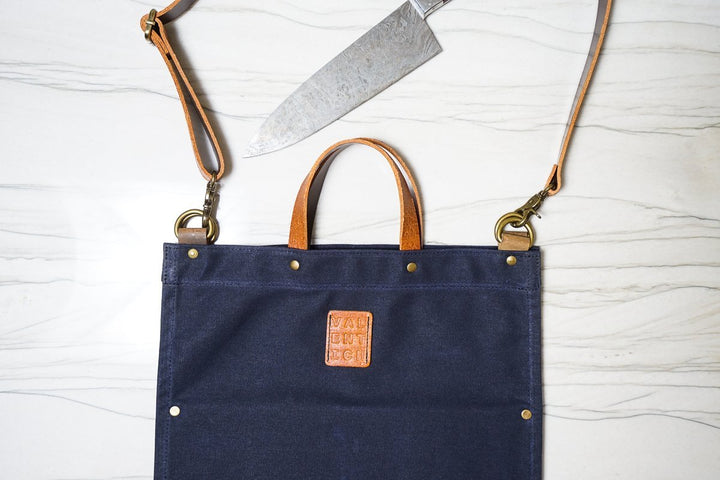 Knife-Folio - Navy - Valentich Goods