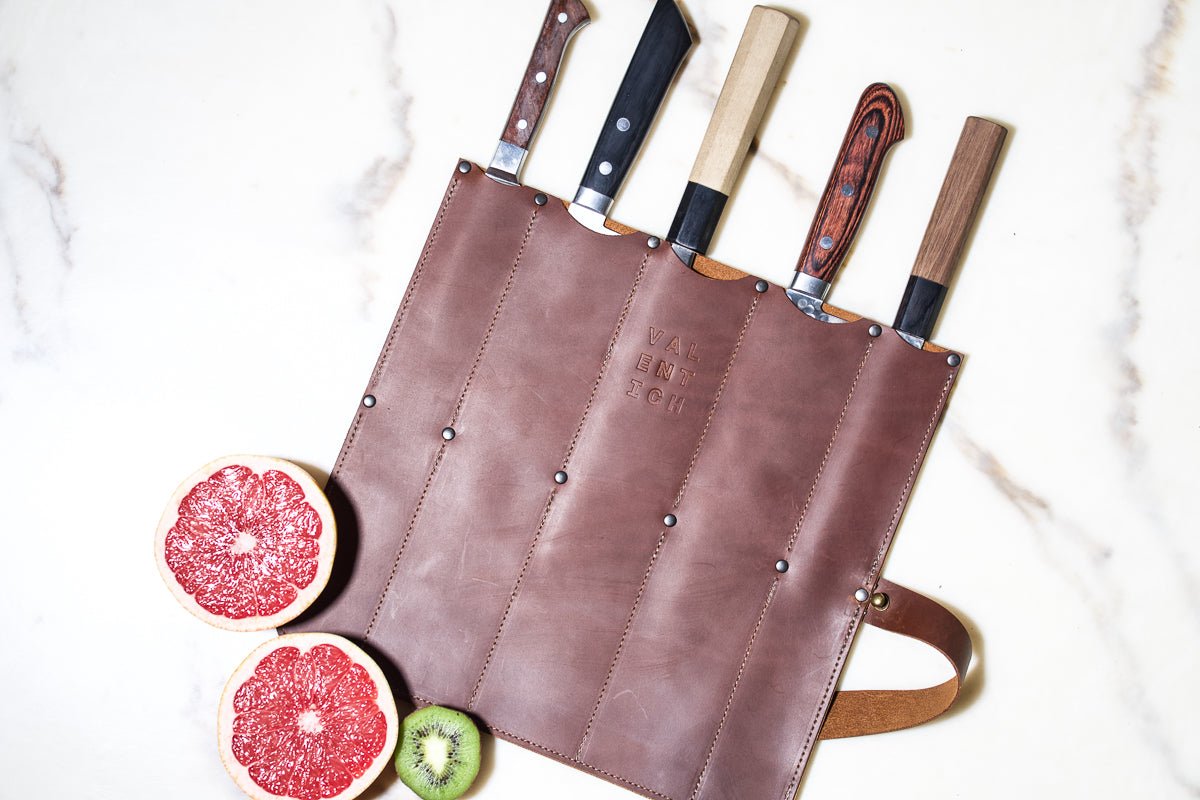 Leather Blade Wrap - Valentich Goods