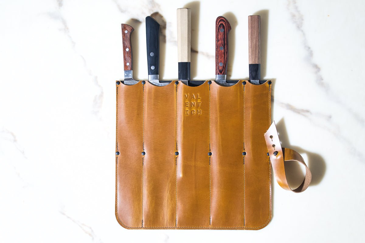 Leather Blade Wrap - Valentich Goods