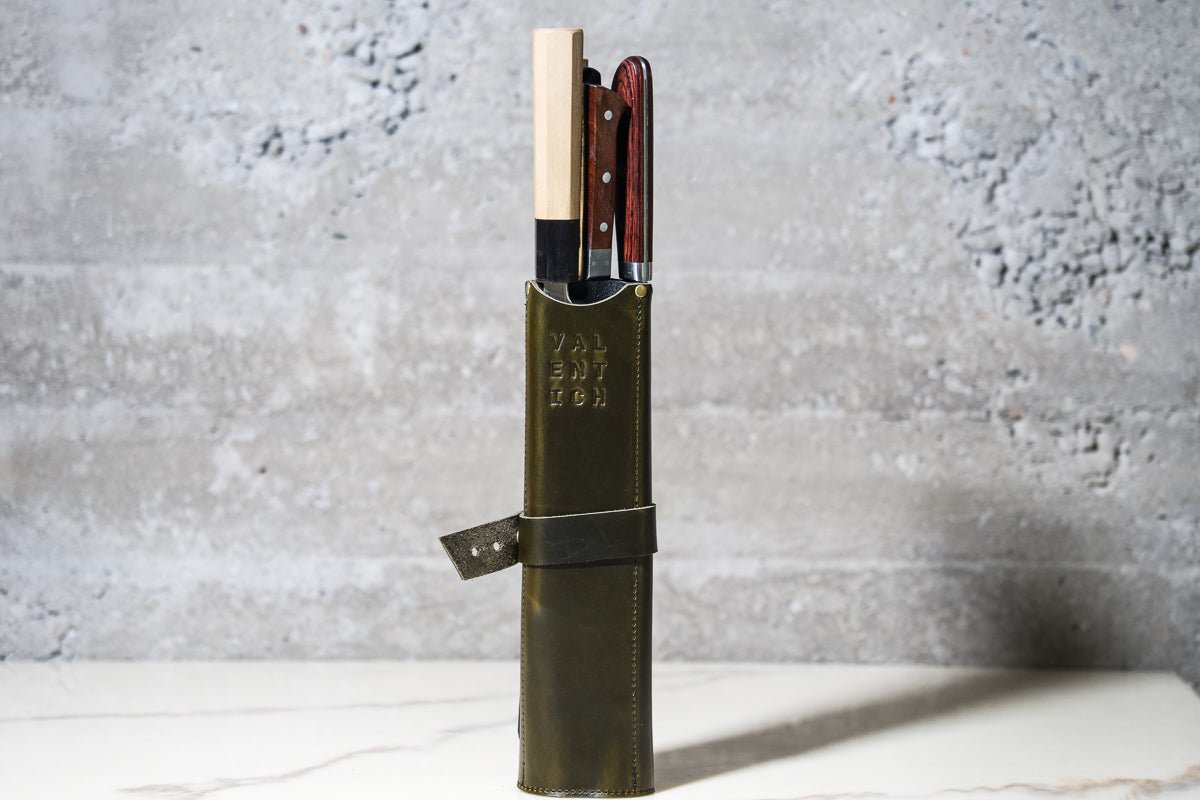 Leather Blade Wrap - Valentich Goods
