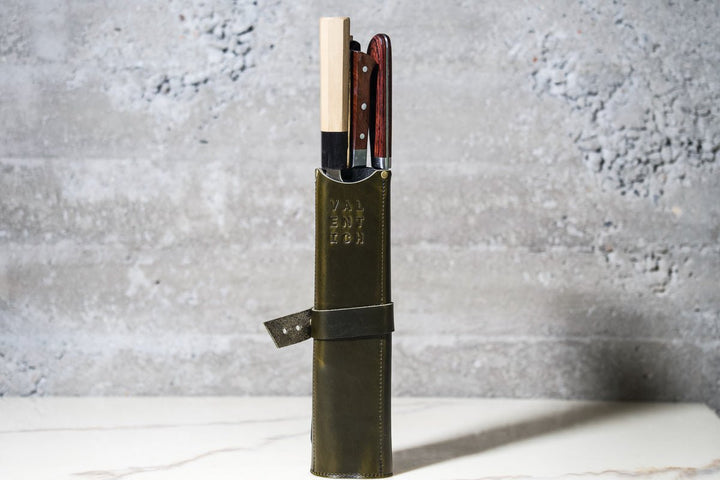Leather Blade Wrap - Valentich Goods