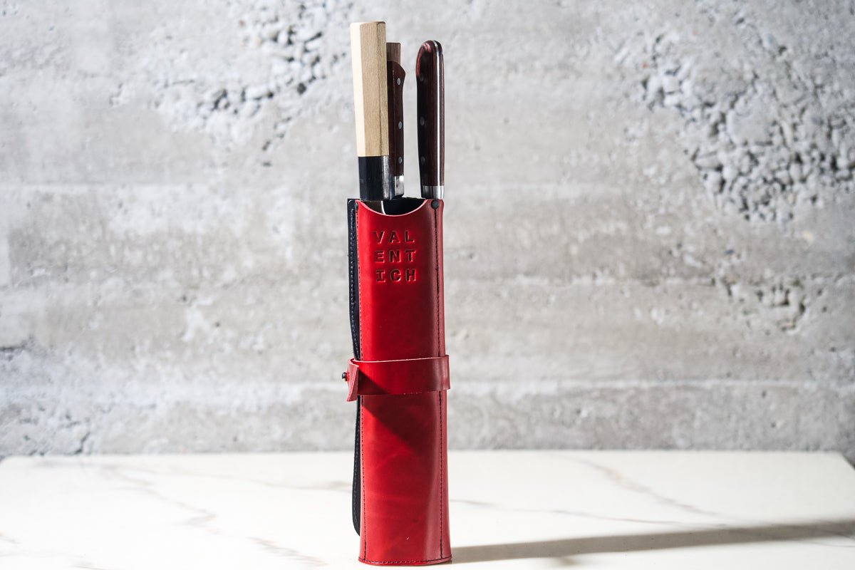 Leather Blade Wrap - Valentich Goods
