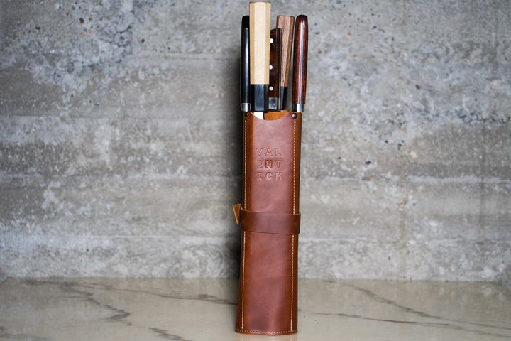 Leather Blade Wrap - Valentich Goods