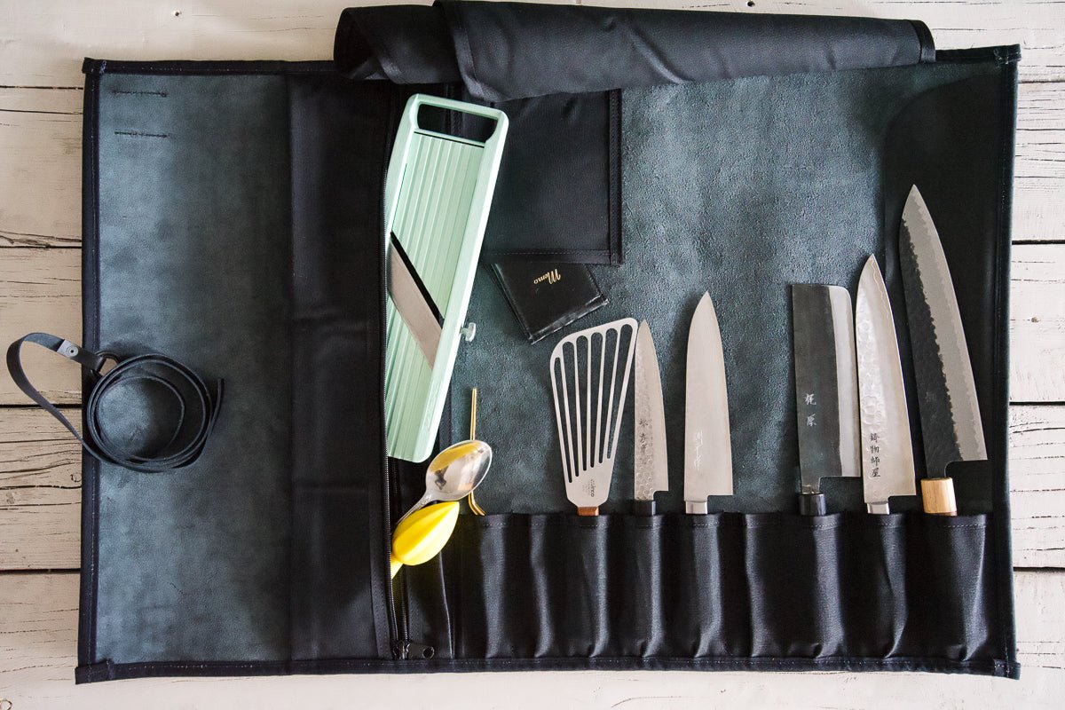 Leather Knife Roll - Valentich Goods