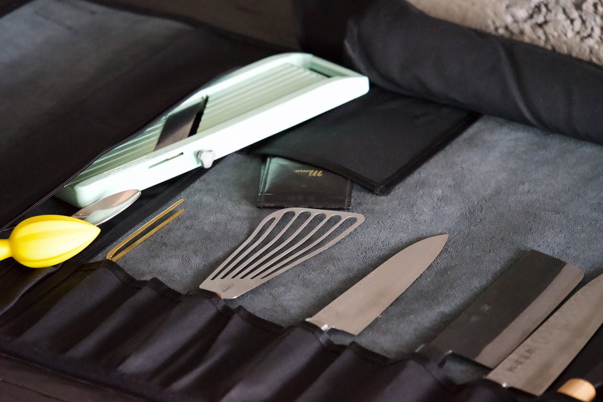 Leather Knife Roll for Chefs | Valentich Goods