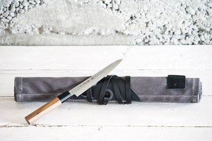 Mini Knife Roll - Charcoal - Valentich Goods