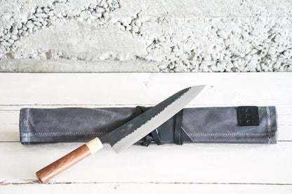 Waxed Canvas Knife Roll 
