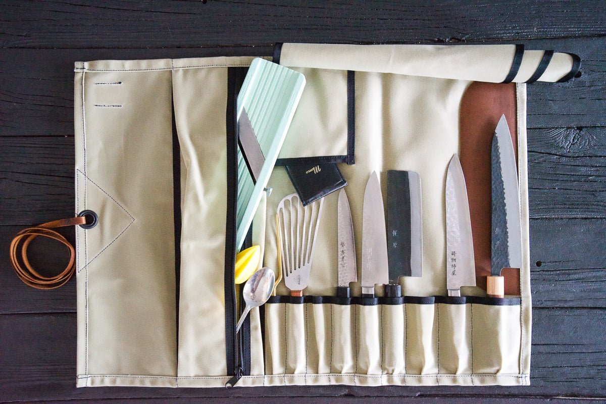 Leather Knife Roll | An LS626 Kitchen Collaboration